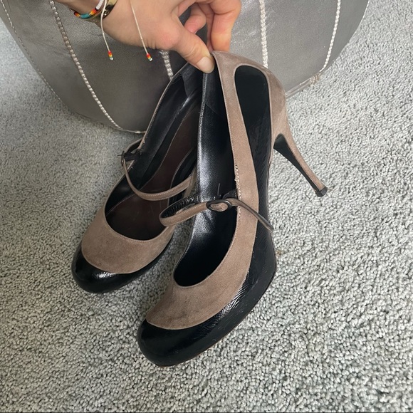 ALEXANDER McQUEEN Suede Mary Jane Low Strap sz40 - Picture 10 of 10